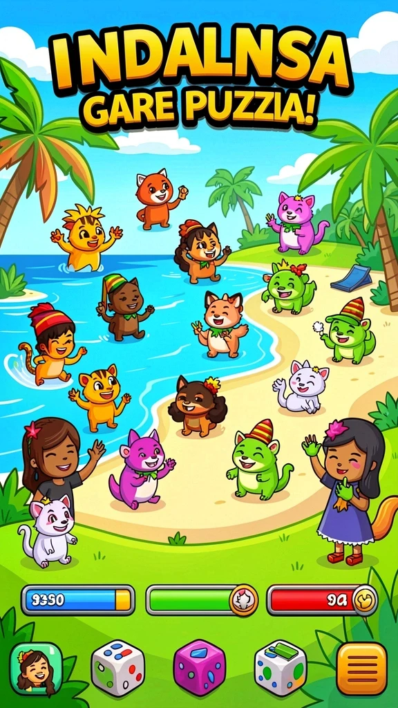 dragon99 - Screenshot menampilkan mode kolaborasi dengan pemain lain.