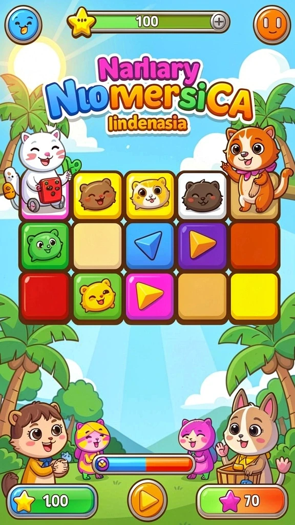 lunatogel - Tampilan awal LUNATOGEL yang menarik dan sederhana.