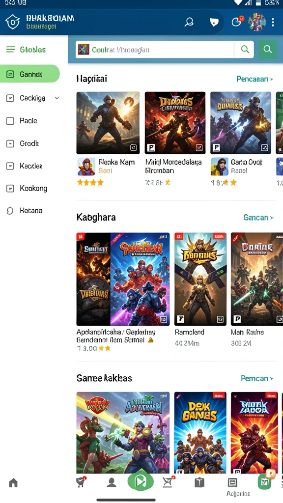 v98 - Tampilan antarmuka yang user-friendly dan intuitif.